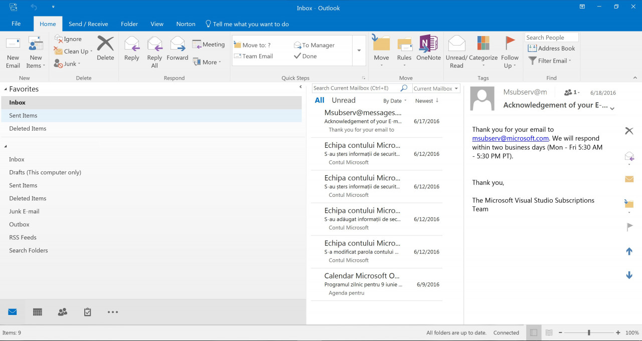 How to manage multiple email accounts in outlook 2016